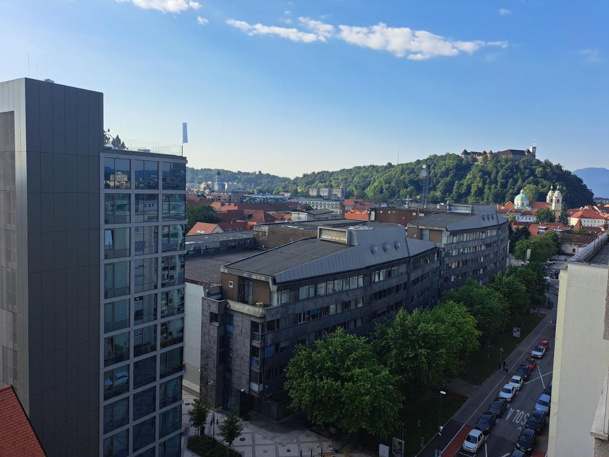Ljubljana Center With A Castle View, Parking Apartman Kültér fotó