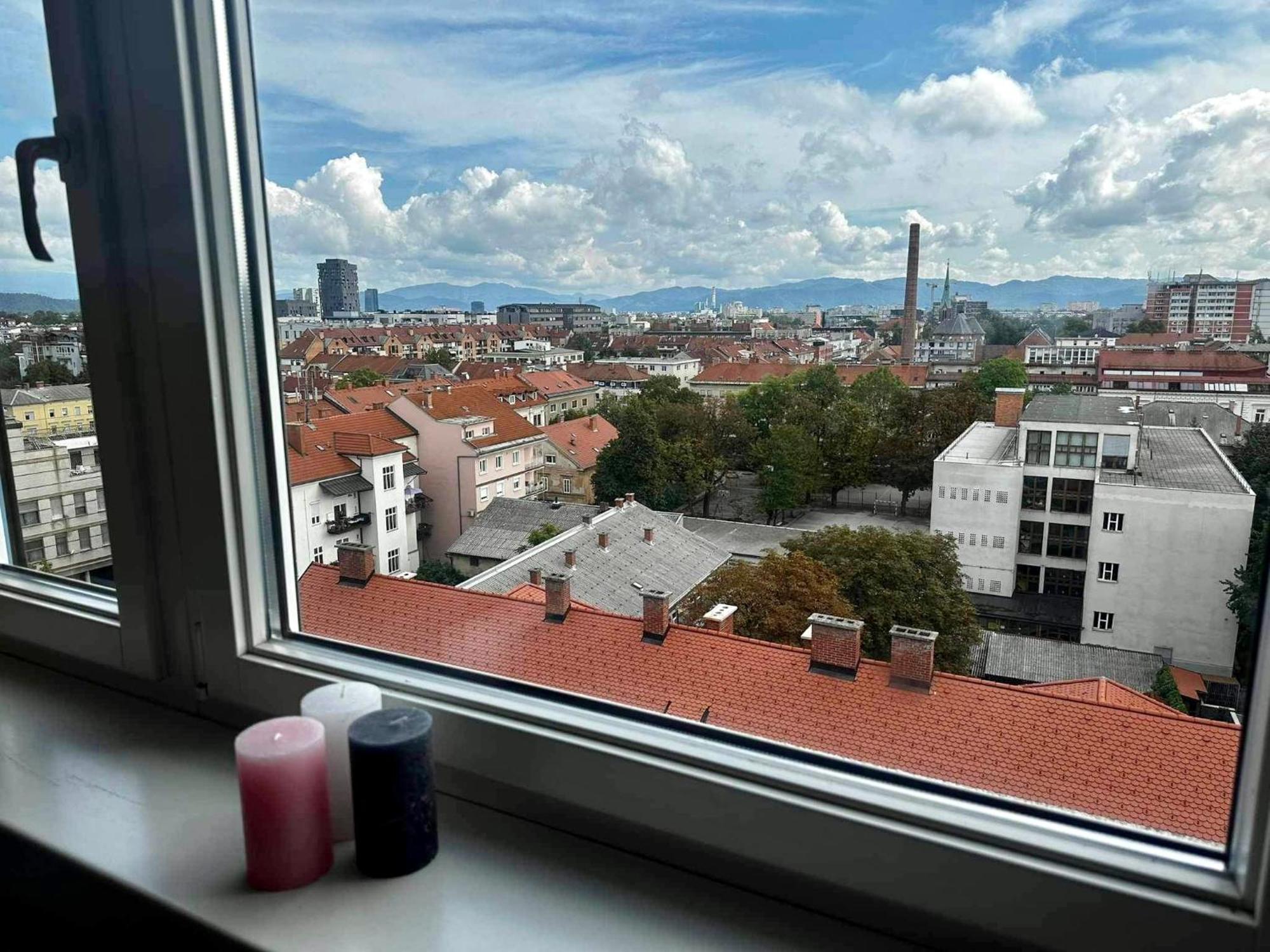 Ljubljana Center With A Castle View, Parking Apartman Kültér fotó